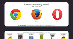 Desktop Screenshot of ihateinternetexplorer.com