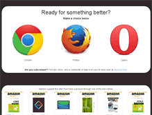 Tablet Screenshot of ihateinternetexplorer.com
